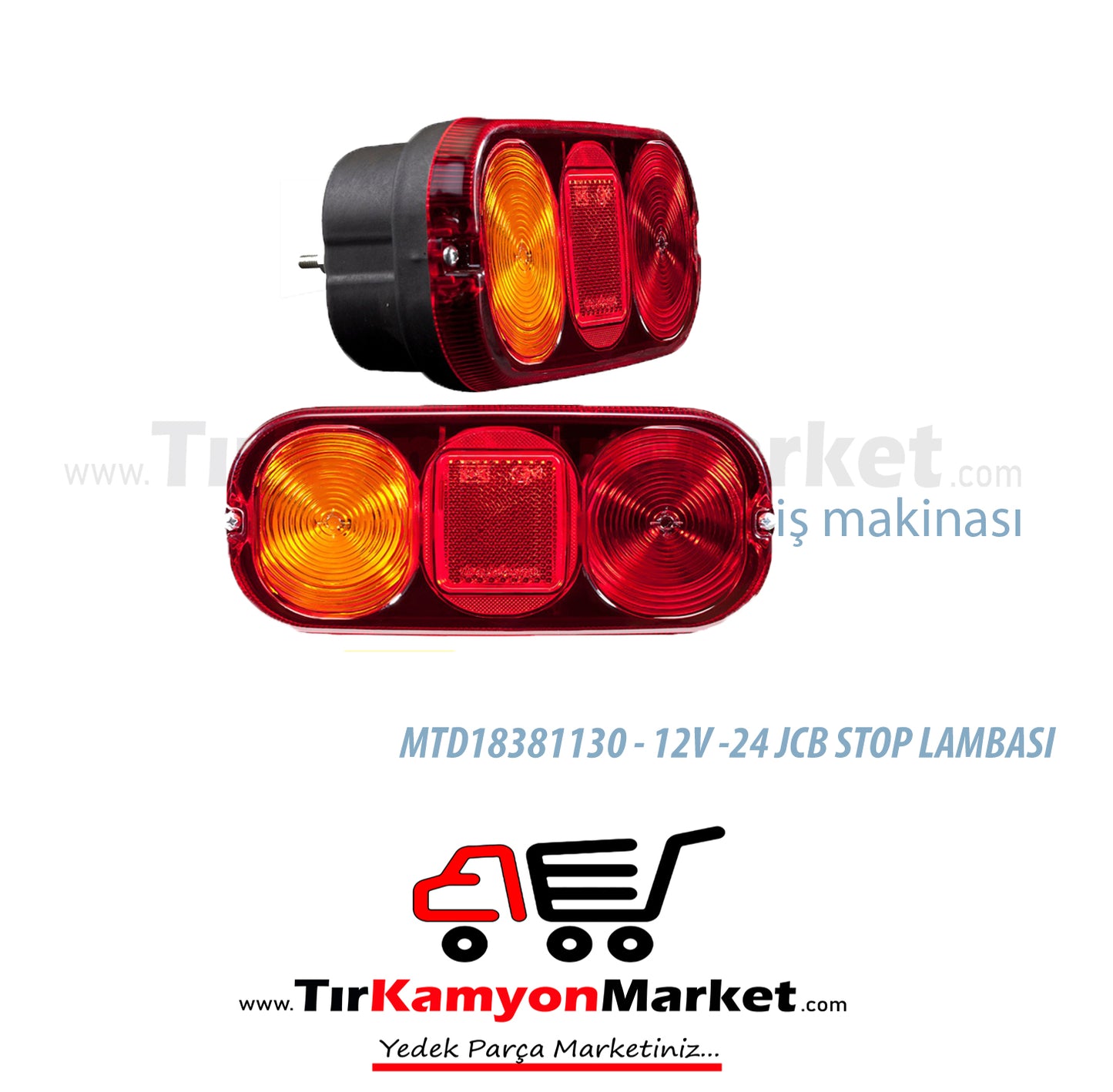 MAT18381130 JCB İŞ MAKİNASI STOP LAMBASI