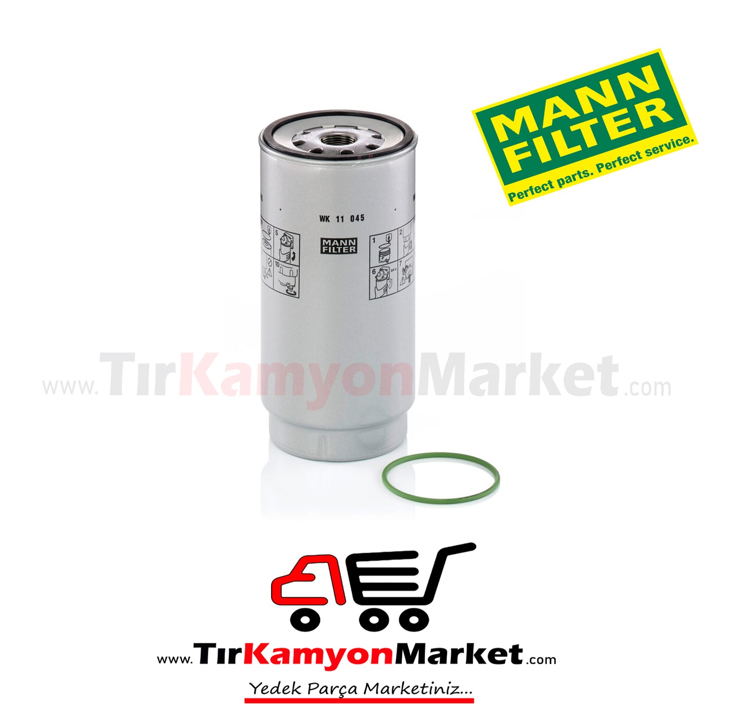 WK11045Z MANN FORD FMAX ŞASE FİLTRESİ