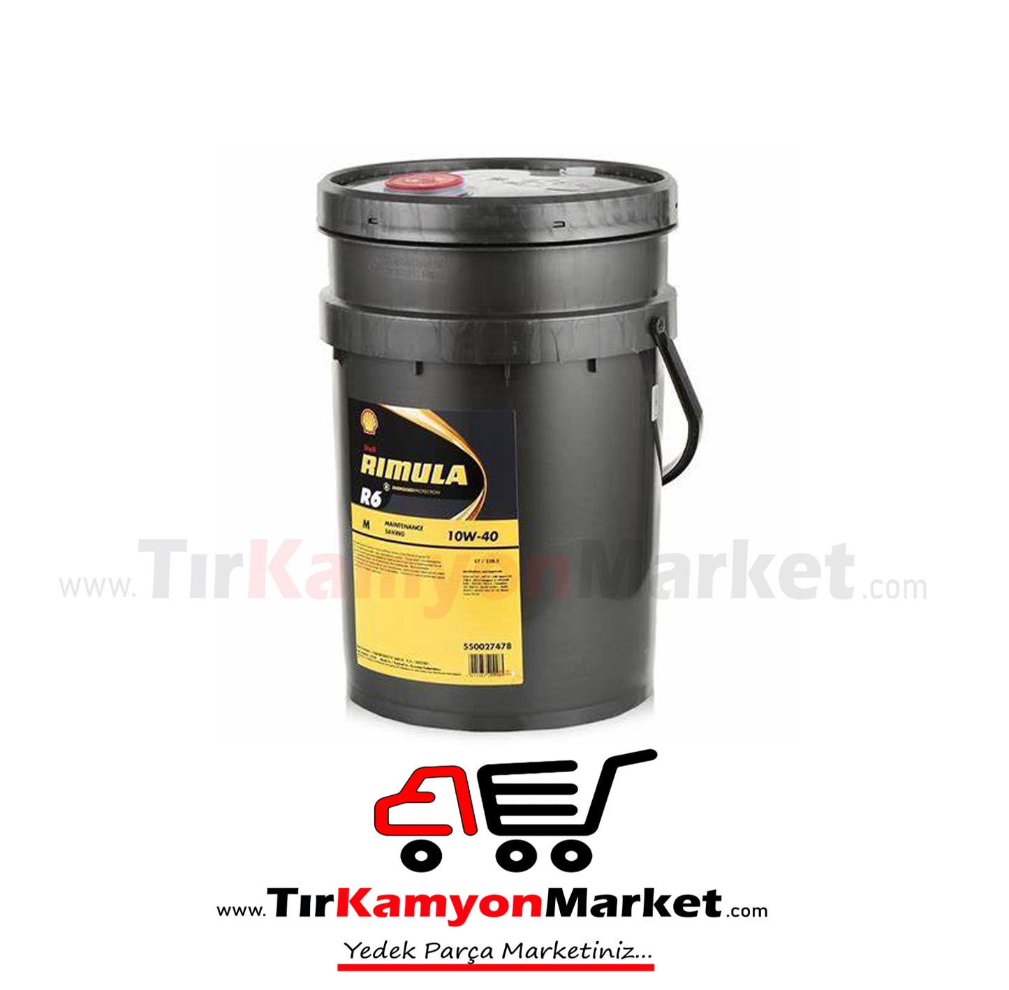 Shell Rimula R6 M 10W-40 - 20 Litre Motor Yağı
