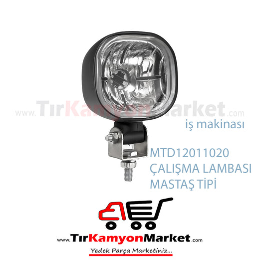 900201102 mat12011020 Mastaş çalışma lambası  düz ve petekli cam MHK - 52604020 HMK - 526-04020