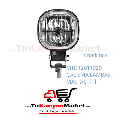 900201102 mat12011020 Mastaş çalışma lambası  düz ve petekli cam MHK - 52604020 HMK - 526-04020