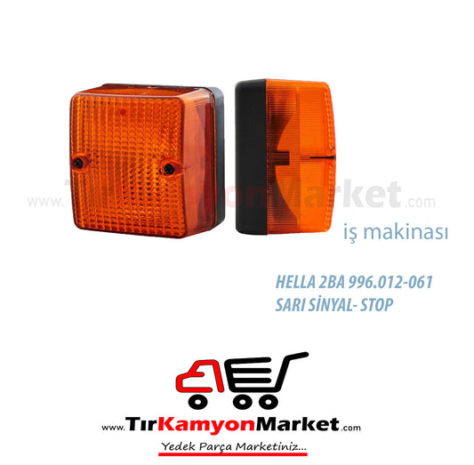 2BA 996.012-061 HELLA TURUNCU SİNYAL LAMBA