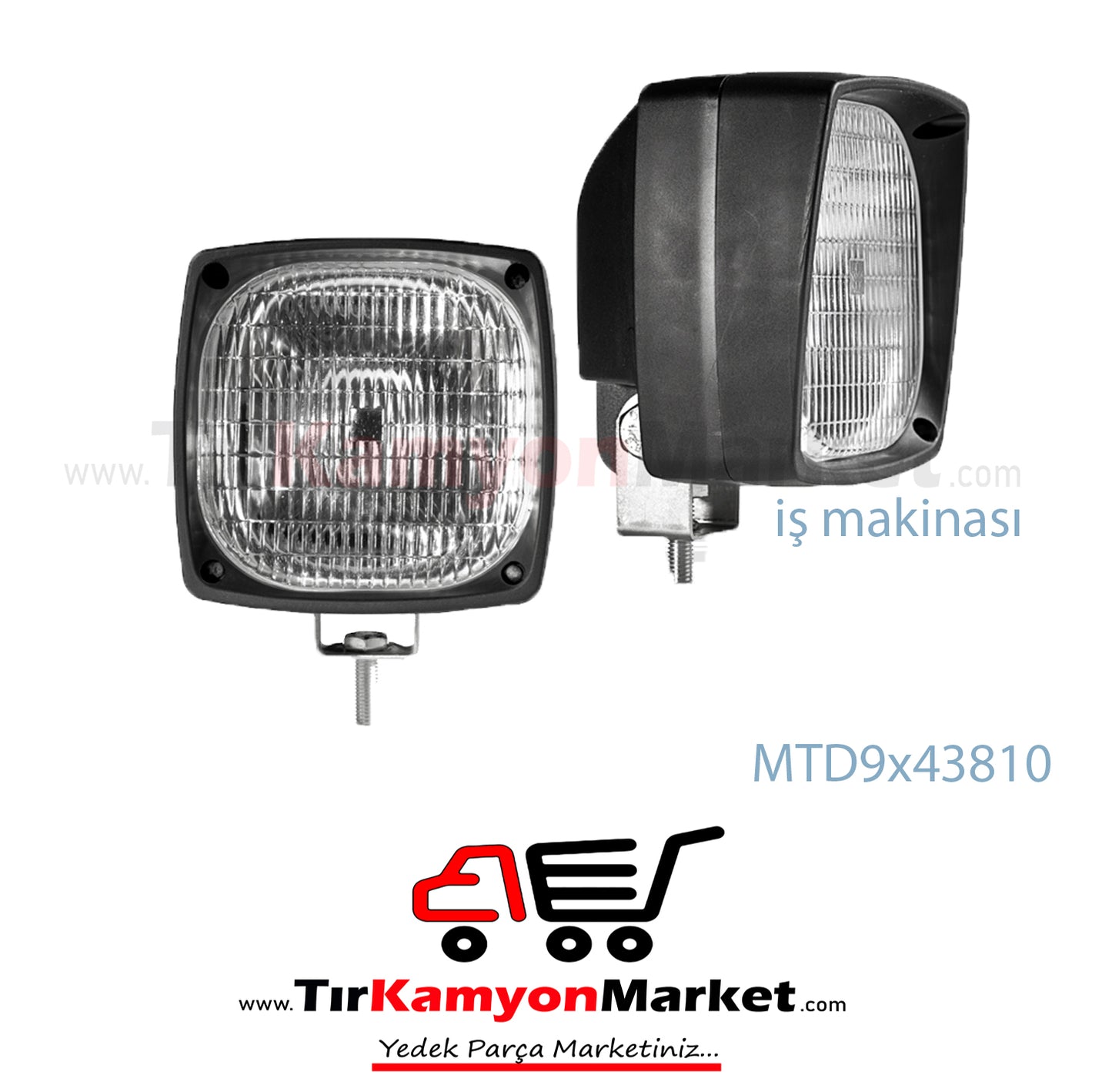 9X4381 iş makinası çalışma lambası
