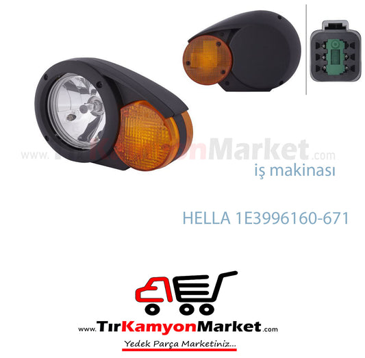FAR İŞ MAKİNESİ ALHMANN LIEBHERR MANITOU SOL - HELLA.1E3996160-671