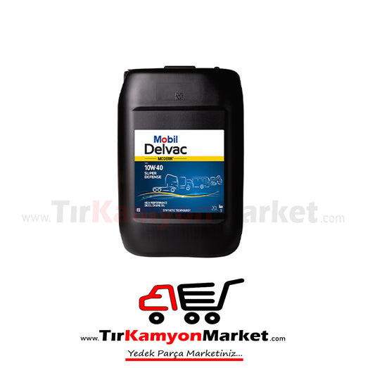 Mobil Delvac 10w40 super Defense motor yağı 20lt