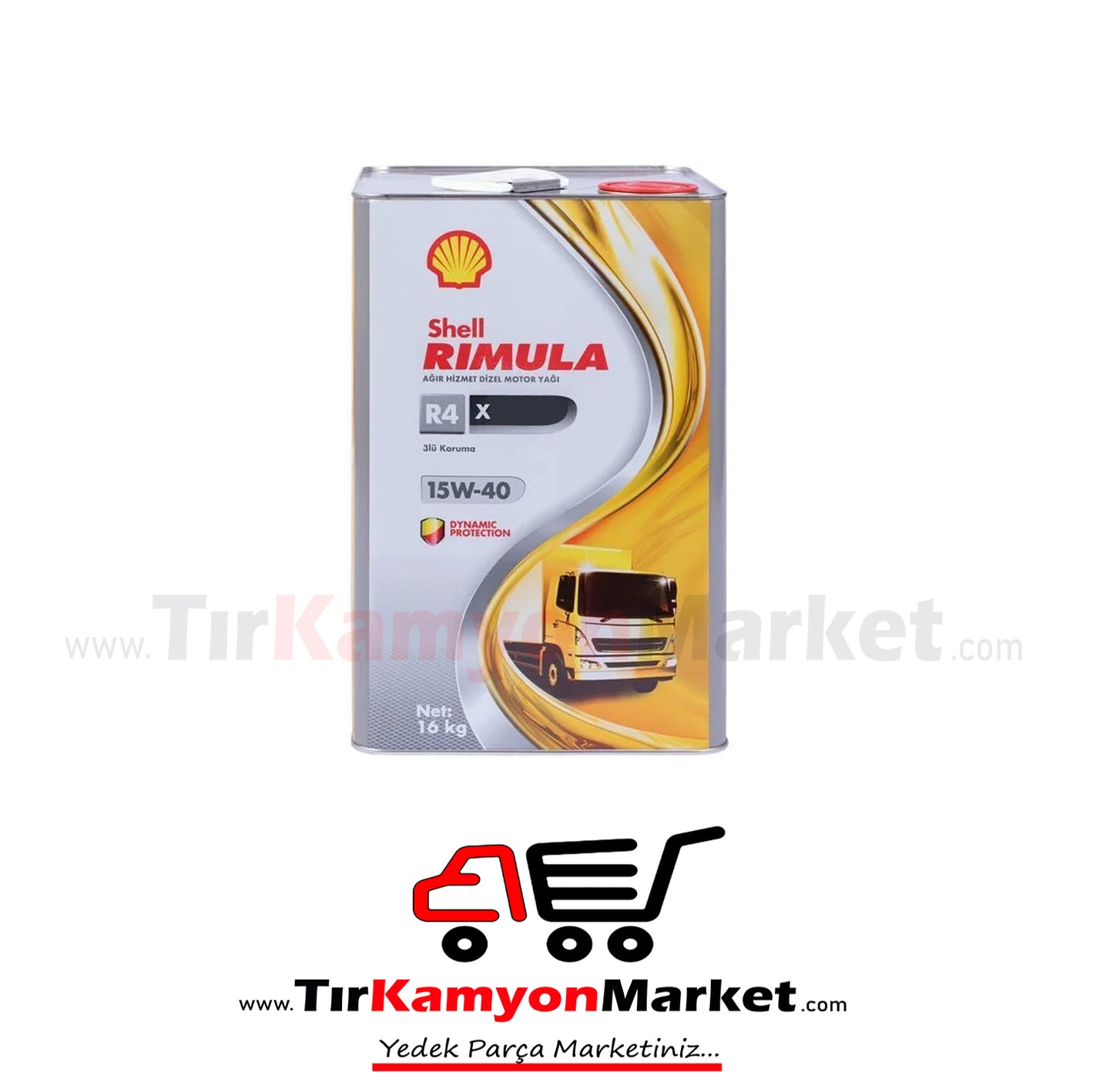 Shell Rimula R4 X 15W-40 - 18 Litre Motor Yağı