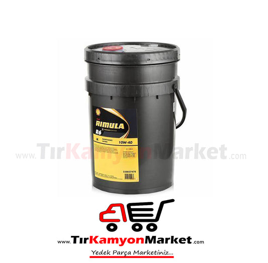 Shell Rimula R6 M 10W-40 - 20 Litre Motor Yağı