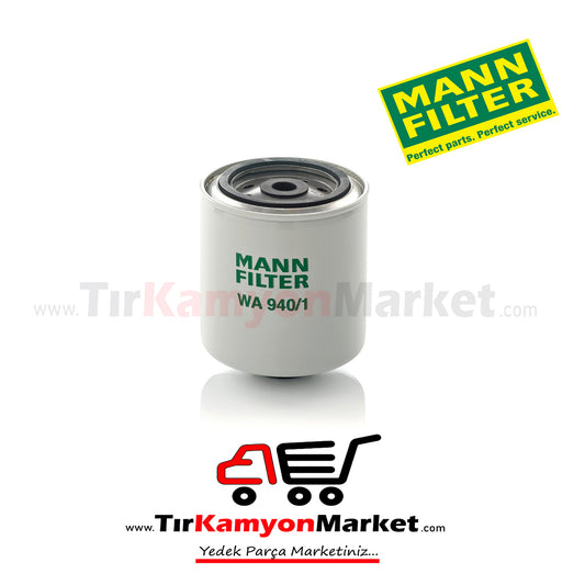 WA940/1  WF2071 MANN FORD FMAX SU Filtresi
